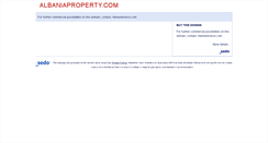 Desktop Screenshot of albaniaproperty.com