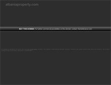 Tablet Screenshot of albaniaproperty.com